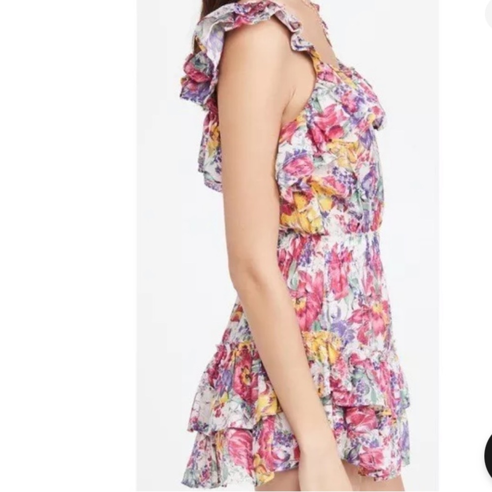 NWOT LoveShackFancy Marina Floral Ruffle Dress Size S - Picture 4 of 8